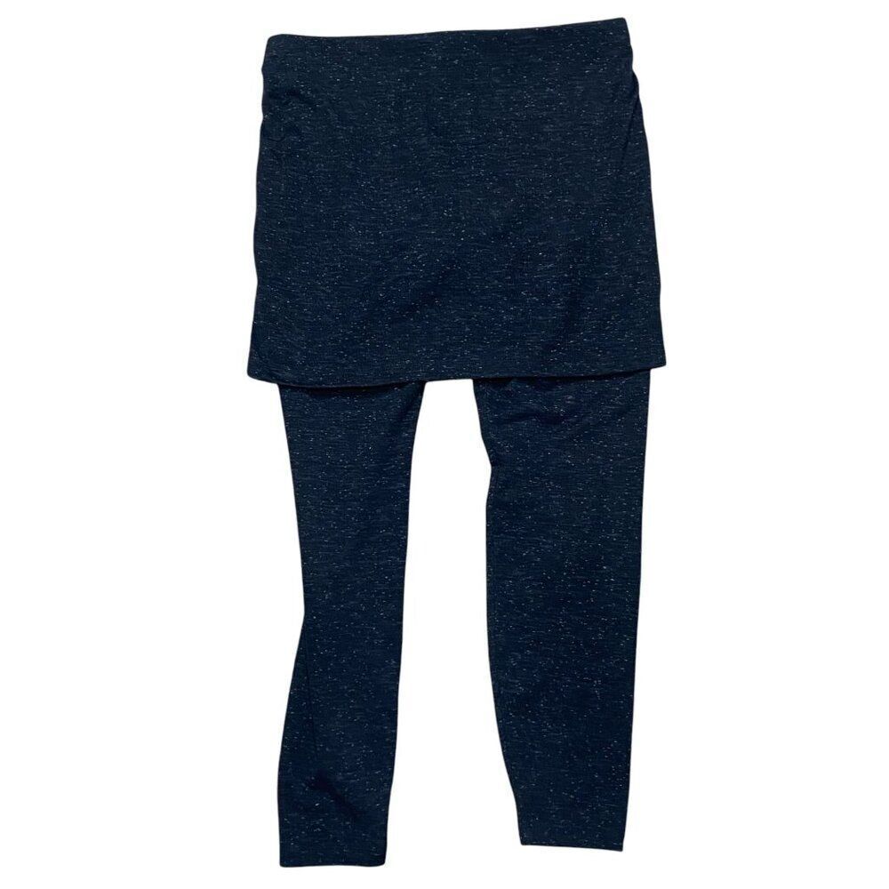 CAbi Space Dye Black Skirted M’ leggings Size Small - Picture 2 of 7